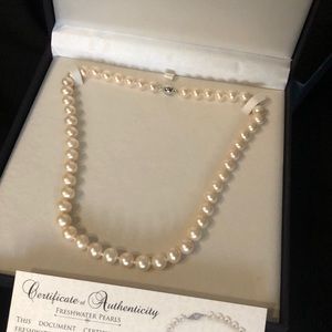 Freshwater pearl necklace